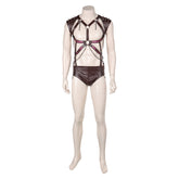 Game Baldur's Gate Astarion Brown Sexy lingerie Outfits Cosplay Costume Halloween Carnival Suit